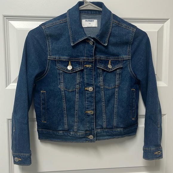 Girls old navy blue jean jacket - Picture 1 of 1
